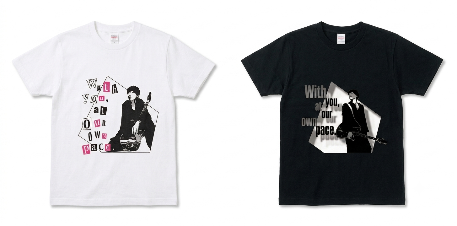 【IKE THE LIVE2】Guitar Design T-shirt （タイプA／タイプB）
